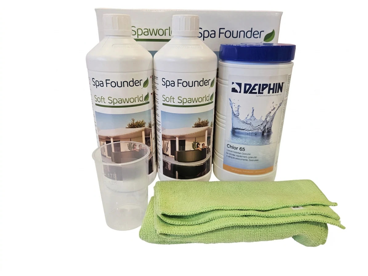 SoftFoamSpa Desinfektionsset – Die All-in-One Wasserpflege