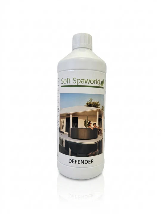 SoftFoamSpa Defender 1 Liter - Hochwirksamer Kalk- und Metallschutz