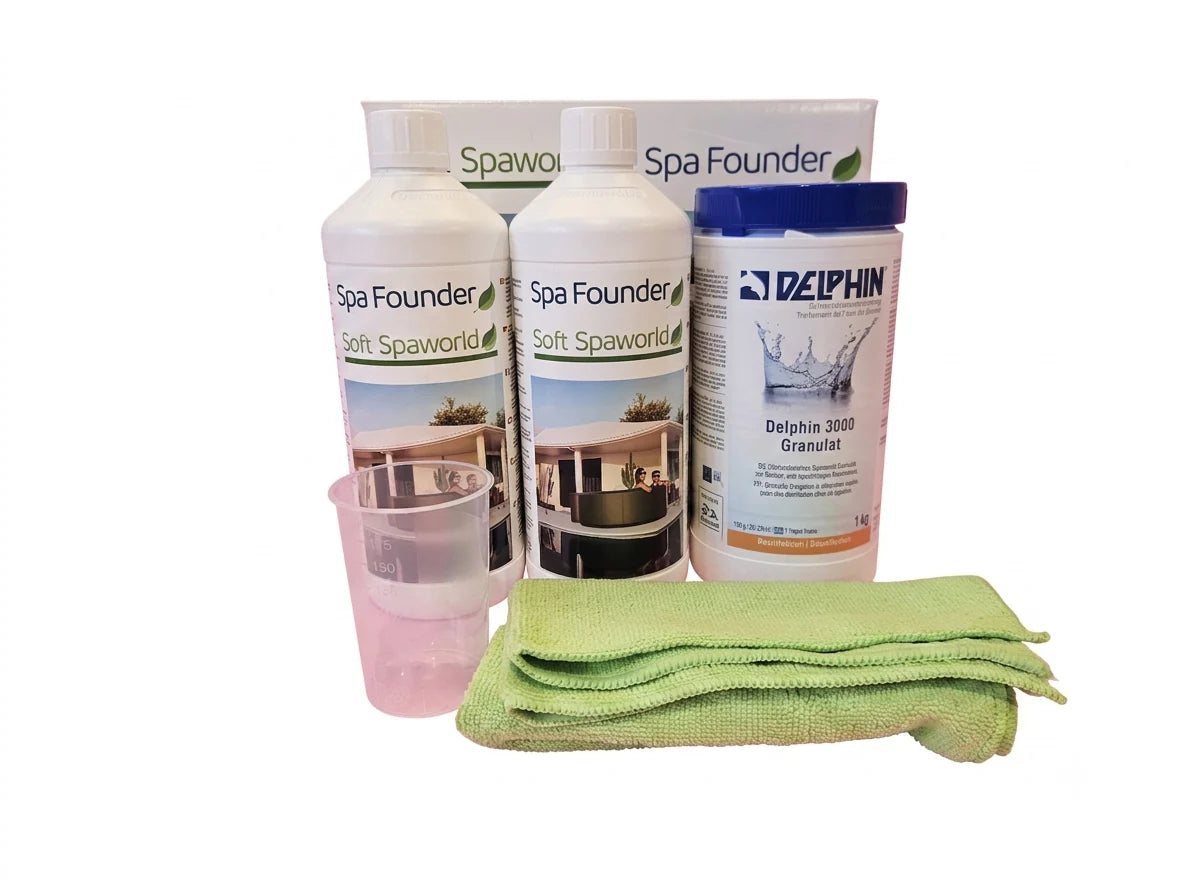 SoftFoamSpa Desinfektionsset – Die All-in-One Wasserpflege