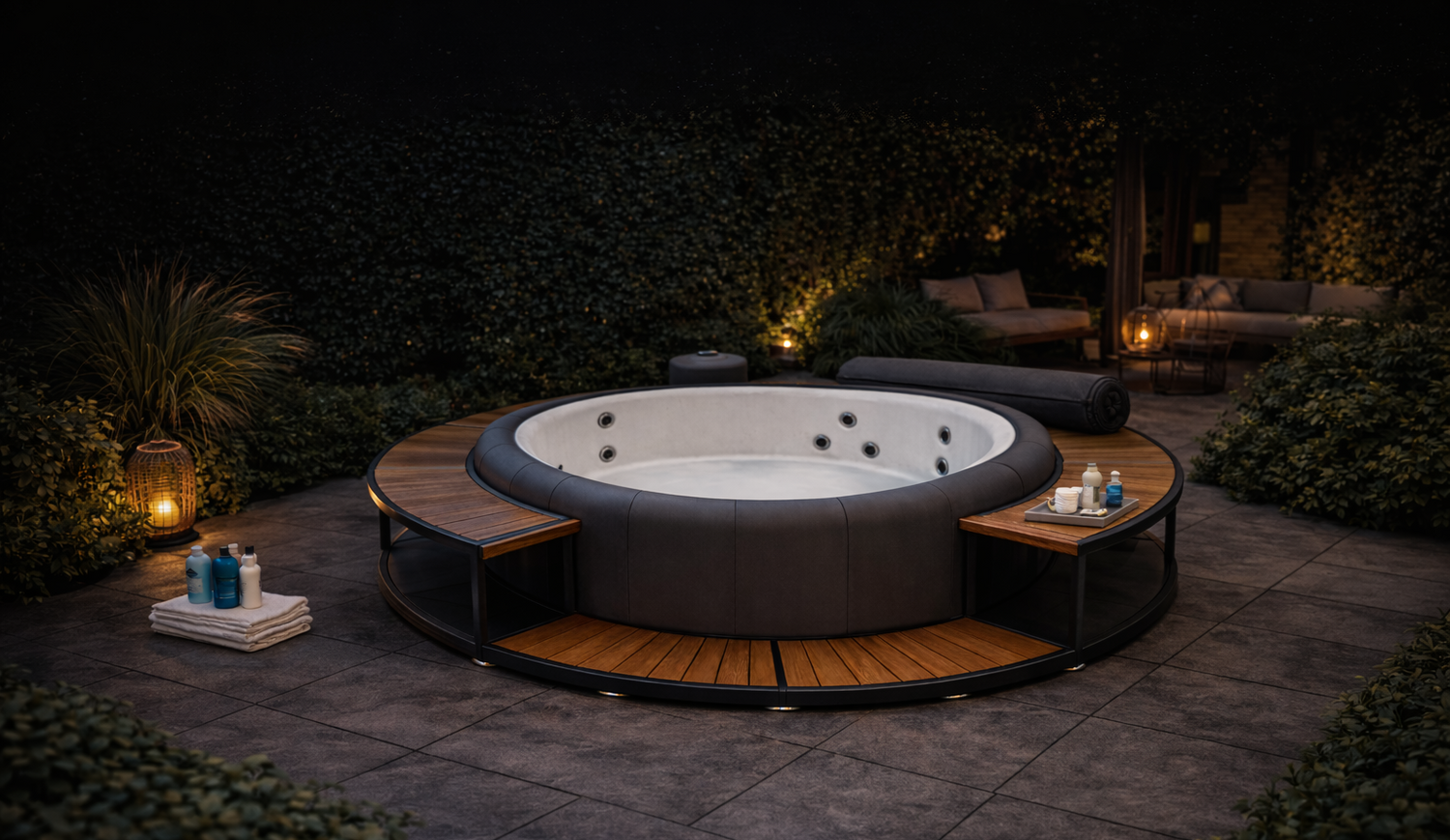 SoftSpa_MitUmrandung_MitPflegeprodukten_InLandschaft