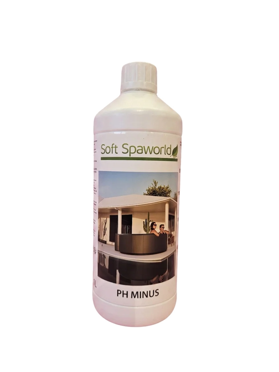 SoftFoamSpa pH-Minus flüssig 1 Liter - Schneller pH-Senker